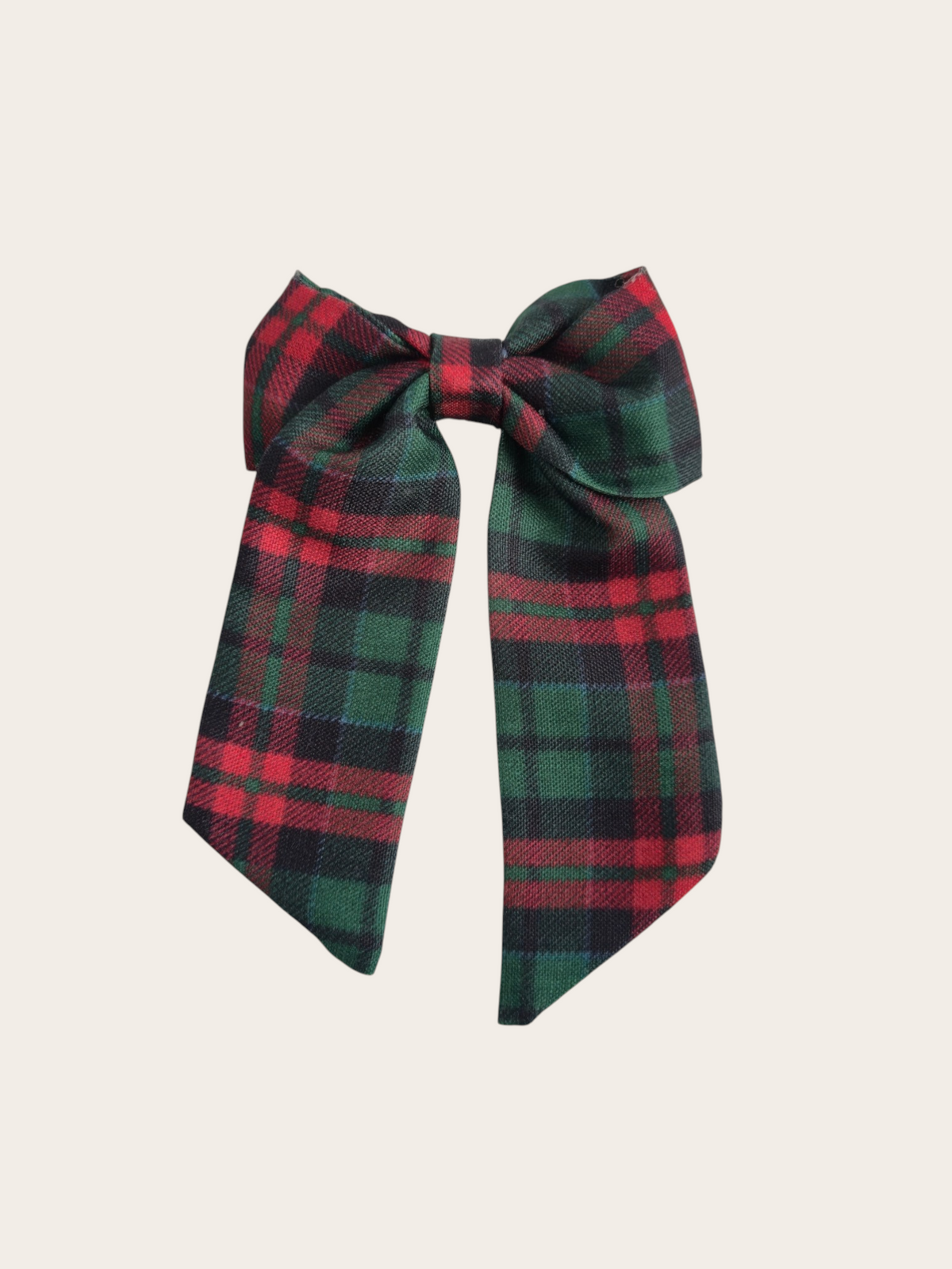 Noel Tartan Sailor Bow