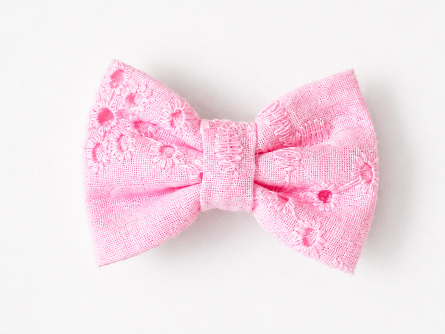 Soft Fabric Bow Clip Set (Set of 3)