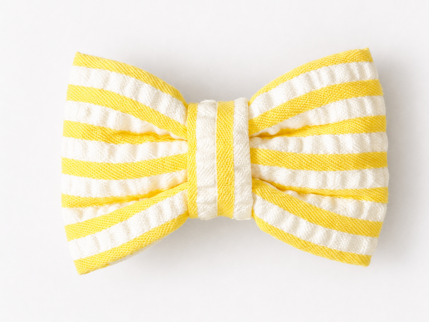 Sunny Yellow Bow Clip Set (Set of 3)